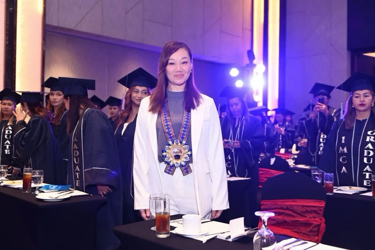 IMCA毕业典礼与学员交流