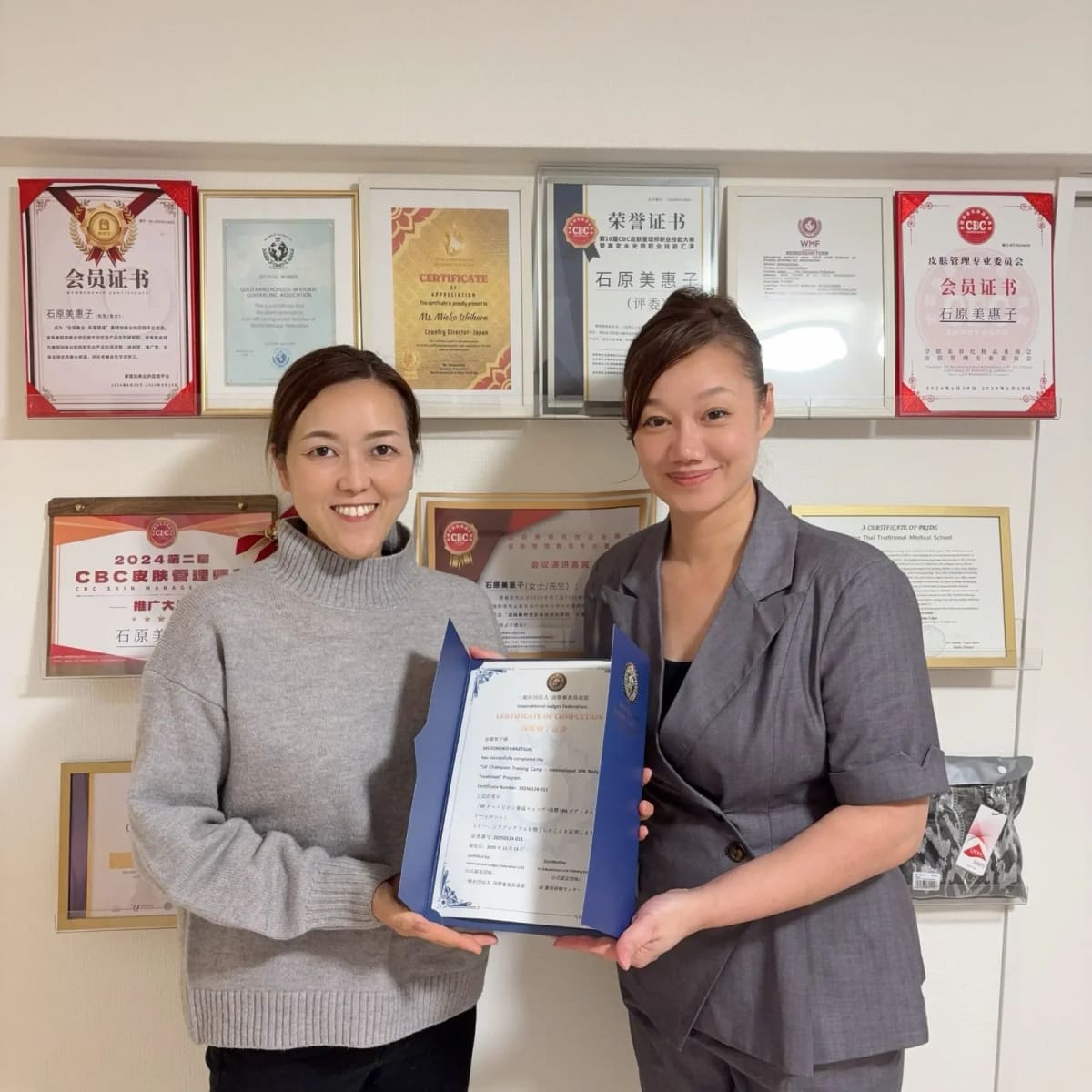国际美容大会赛前强化训练
